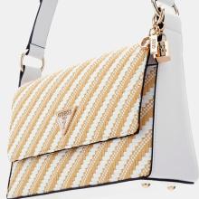 Guess Borsa a spalla Simona Natural White - 4