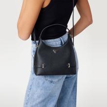 Guess Mini Hobo Bag Rosalba Black - 6