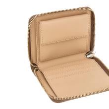 Guess Portafoglio Piccolo Laurel II Zip Around Latte Logo - 4