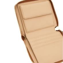 Guess Portafoglio Piccolo Laurel II Zip Around Light Cognac - 3