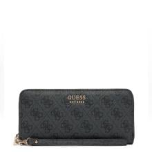 Guess Portafoglio Brenton Zip Around Coal Logo - 1
