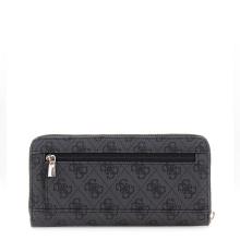 Guess Portafoglio Brenton Zip Around Coal Logo - 2