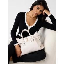 Guess Borsa a mano Yesba Off White - 6