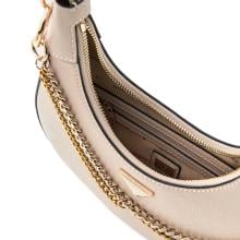 Guess Borsa a spalla Davina Light Taupe - 4