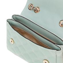 Guess Mini Borsa a tracolla Giully trapuntata Light Sage - 4