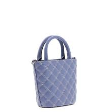 Guess Mini Borsa a secchiello Giully Grey Blue - 2