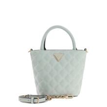 Guess Mini Borsa a secchiello Giully Light Sage - 3