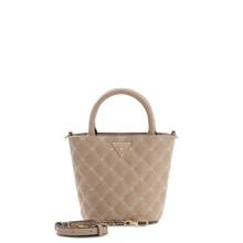 Guess Mini Borsa a secchiello Giully Pale Mocha - 3