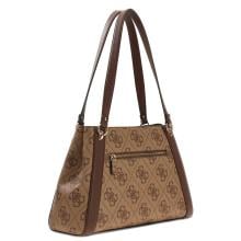 Guess Shopper Karnilla Latte Logo Brown - 2