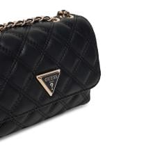 Guess Mini Borsa a tracolla Giully trapuntata Black - 3