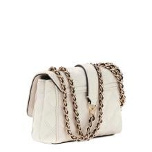 Guess Mini Borsa a tracolla Giully trapuntata Off White - 2