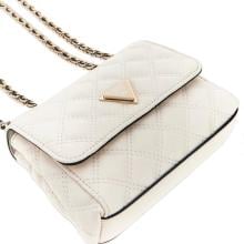 Guess Mini Borsa a tracolla Giully trapuntata Off White - 3