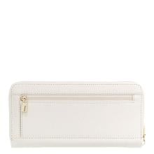 Guess Portafoglio Laurel II Zip Around Bone - 2
