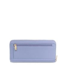 Guess Portafoglio Laurel II Zip Around Grey Blue - 2