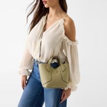 Guess Mini Borsa a mano Darcy Sage - 7
