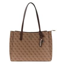 Guess Noelle II Tech tote Latte Logo Brown - 1