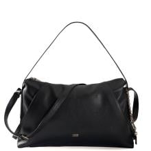 Guess Borsa a spalla Devon Large Black - 1