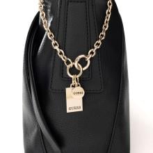 Guess Borsa a spalla Devon Large Black - 5