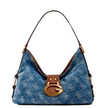 Guess Borsa a spalla Camden Denim Logo - 1