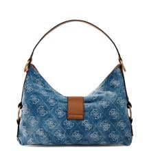 Guess Borsa a spalla Camden Denim Logo - 3