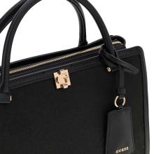 Guess Borsa a mano Audrey Black Logo - 4
