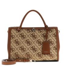 Guess Borsa a mano Audrey Latte Logo - 4