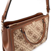 Guess Borsa a mano Audrey Latte Logo - 7