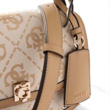 Guess Borsa a mano Audrey Beige Logo - 5