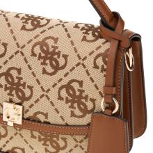 Guess Borsa a mano Audrey Latte Logo - 4
