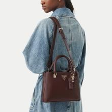 Guess Borsa a mano Noelle II Burgundy - 2