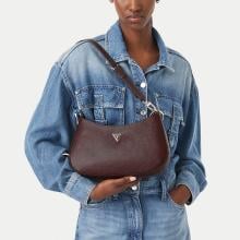 Guess Sottospalla Noelle II in saffiano Burgundy - 2