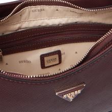 Guess Sottospalla Noelle II in saffiano Burgundy - 4