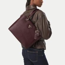 Guess Tote Bag Noelle II Burgundy - 2