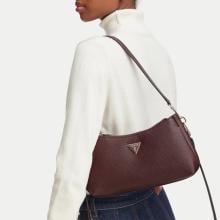 Guess Mini Borsa a spalla Noelle II Burgundy - HWZG9672730 BUR - 2