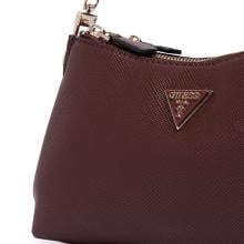 Guess Mini Borsa a spalla Noelle II Burgundy - HWZG9672730 BUR - 3