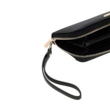 Guess Portafoglio Melody Large  zip around Black - 3