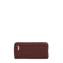 Guess Portafoglio Laurel II zip around Burgundy - 2