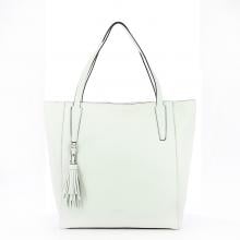 Iuntoo Shopper in pelle Armonia Bianco - 