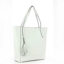 Iuntoo Shopper in pelle Armonia Bianco - 