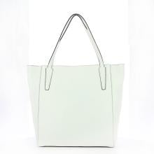 Iuntoo Shopper in pelle Armonia Bianco - 