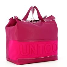Iuntoo Shopper XXXL con logo in rilievo Pratica - 2