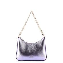 Iuntoo Borsa a spalla Media Eleganza Metallic Orchidea - 1