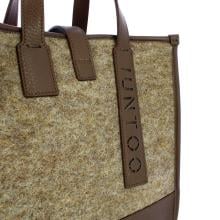 Iuntoo Shopper Piccola Caldo Essenziale Fango Lana Cotta Fango - 5