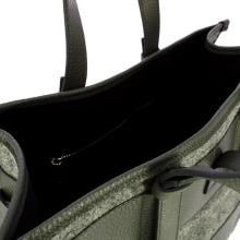 Iuntoo Shopper Grande Caldo Essenziale Grigio Lana Cotta Grigio - 6