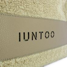 Iuntoo Shopper Grande Orsetto Essenziale Taupe Teddy Taupe - 5