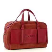 Iuntoo Bauletto Piccolo Camoscio Bordeaux - 2