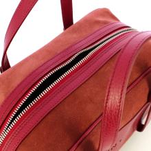 Iuntoo Bauletto Piccolo Camoscio Bordeaux - 5
