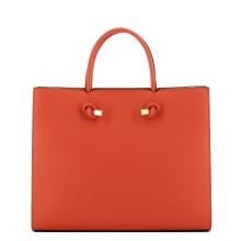 Iuntoo Borsa a mano Grande Nodo Armonia Arancio - 3