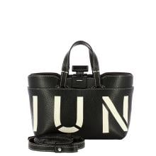 Iuntoo Shopping Sibilla Mini Logo Nero+Panna - 4