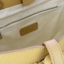 Iuntoo Shopping Sibilla Media Logo Raffia Naturale+Cammello - 4